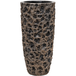 Bac à fleur aspect lunaire