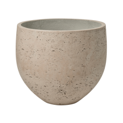 Pot de fleur en fibre