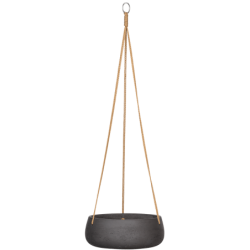 Pot suspendu en fibre