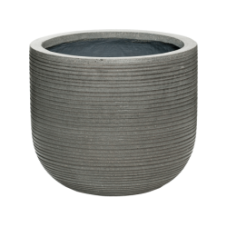 Pot de fleur aspect béton