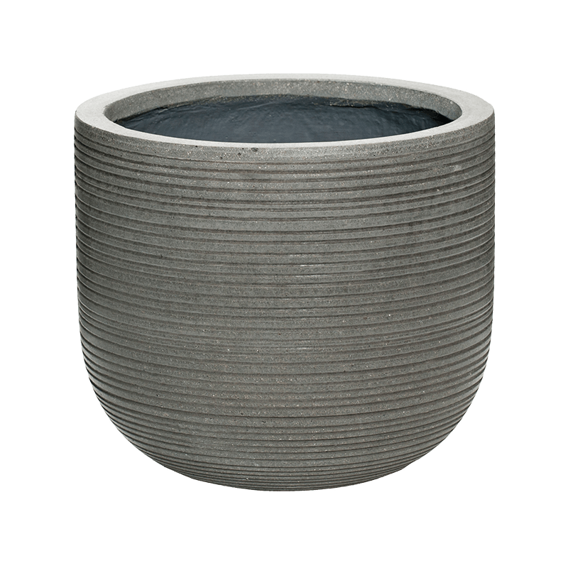 Pot de fleur aspect béton