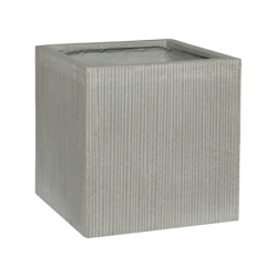 Pot de fleur carré en fibre