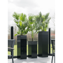 Ensemble bacs à fleurs extérieur