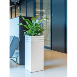 Bac à plantes en plastique design