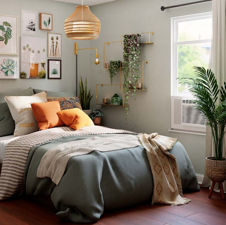 décorer avec des plantes artificielles