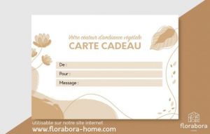 
			                        			Carte cadeau